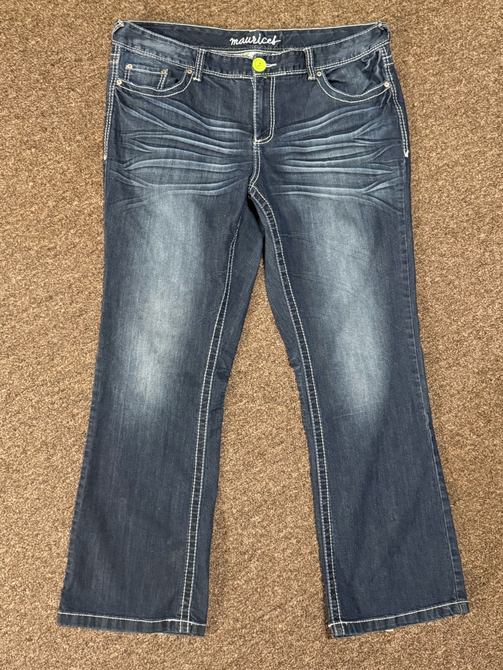 Maurices Women's Medium-Dark Blue Bootcut Jeans